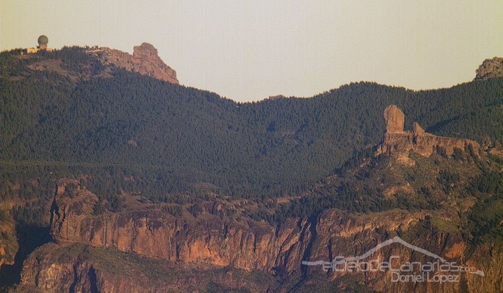 Roque Nublo desde Tenerife