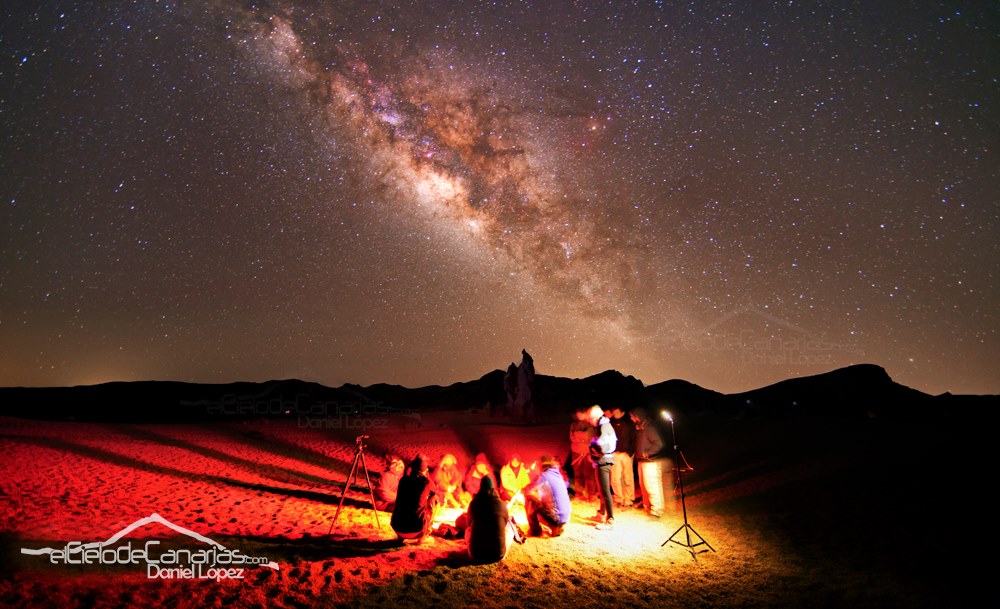 Bajo la luz de las estrellas