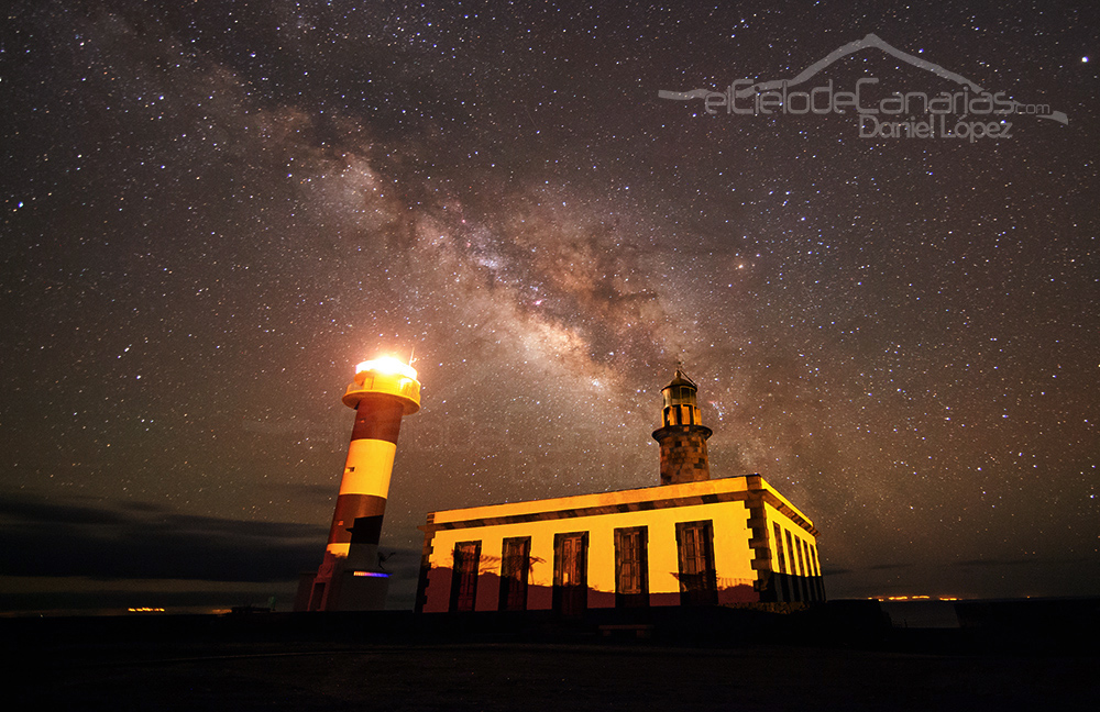 faros fuencaliente y via lactea