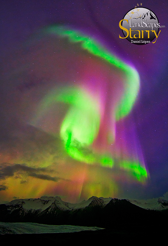 Aurora formas Islandia 01