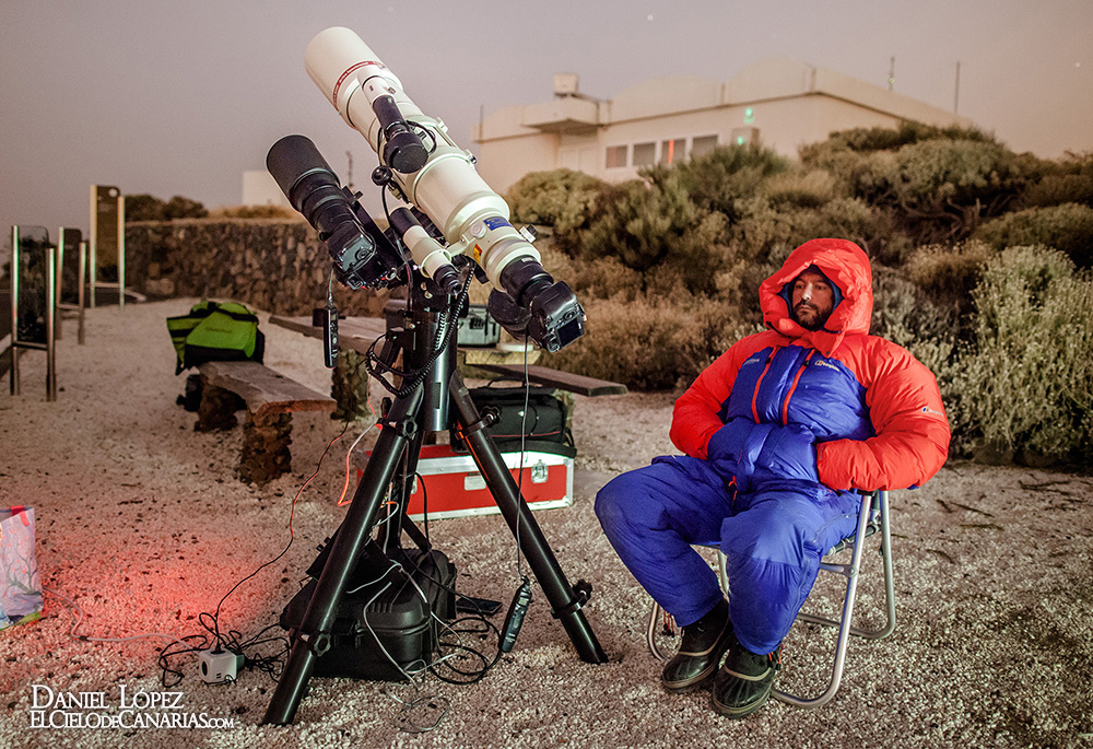 Observando al cometa