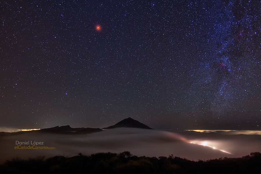 Eclipse super luna teide DLopezok